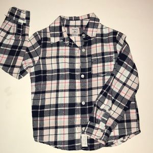 Carter’s cute flannel shirt